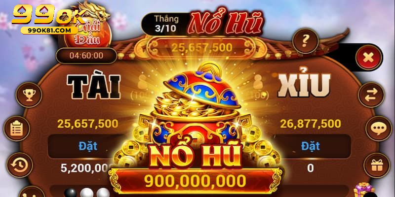 Cách Chơi Nổ Hũ Xóc Đĩa Hiệu Quả Tại Nhà Cái 99OK81 Nền tảng tích hợp nổ hũ xóc đĩa có giao diện bắt mắt